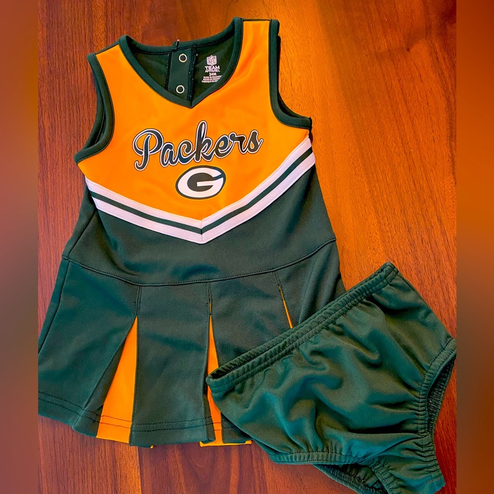 Green Bay Packers 24 month Cheerleading outfit